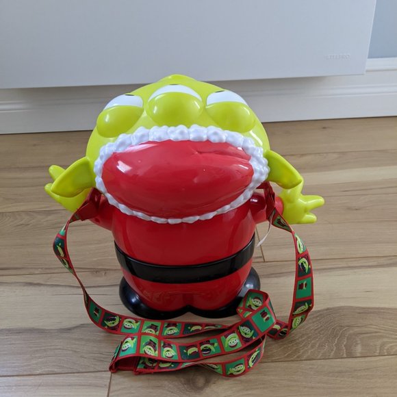 Disney Parks Exclusive Toy Story Alien Christmas Popcorn Bucket - Picture 4 of 6